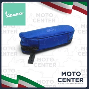 STIFTMÄPPCHEN VESPA BLAU RAINBOW LINE - Bild 1 von 1