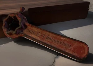 Vintage Rockwell Nordstrom E-7 G8885 Valve Wrench USA -Industrial Pipe Tool - Picture 1 of 9
