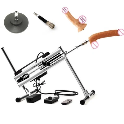 Automatic Sex Machine MultiAngle Stroke 3-15cm Unisex Masturbator &Dildo Adapter - Image 1 of 4
