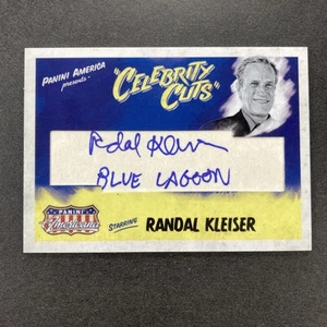 RANDAL KLEISER AUTO “Blue Lagoon” 2011 PANINI AMERICANA #24 CORTES DE CELEBRIDADES 10/20 - Imagen 1 de 3