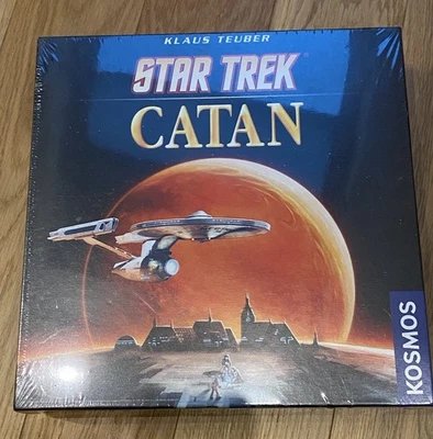 Star Trek Catan Spiel originalverpackt von Kosmos für 3-4 Spieler ab 10 Jahre - Bild 1 von 2