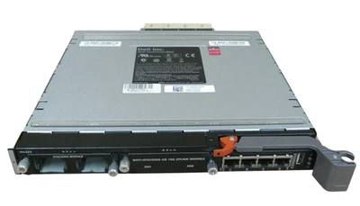 Dell PowerConnect M6220 1GB 20 Port Switch GM069 for M1000e + 10GB Stack Module - Image 1 of 4