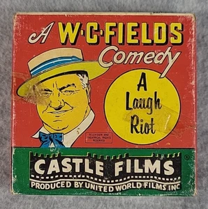 Vintage Castle Films W. C. Fields #813 "A Laugh Riot" Super 8mm Films - Picture 1 of 4