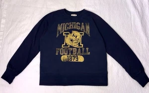 Vintage Y2K University Of Michigan Wolverine’s Football Sweatshirt (M) College Vault - Bild 1 von 6