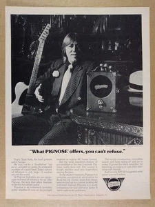 1974 Pignose 7-100 Amplifier Terry Kath photo vintage print Ad - Picture 1 of 1