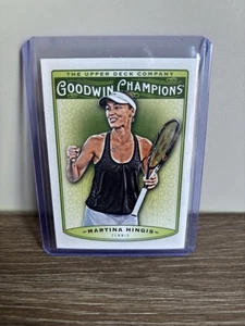 Upper Deck 2019 Goodwin Champions #5 Martina Hingis Tennis - Picture 1 of 2
