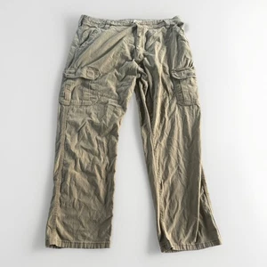 Wrangler Pants Mens 40x32 Tan Cargo Relaxed Fit Flex Straight Leg 1070ABWEW - Picture 1 of 8