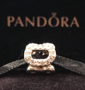 Authentic Pandora Circle Of Friends Sterling Silver With Champagne And Brown CZ - Picture 1 of 6