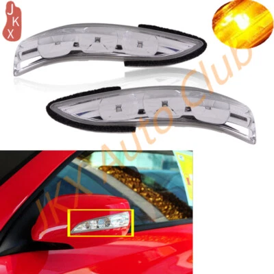 For Hyundai Genesis Coupe 2009-2014 n 2X Rear View mirror Side Mirror LED Light - Image 1 of 4