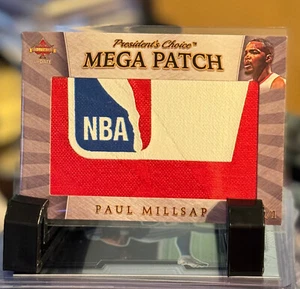 2023 Leaf Solitaire Mega Patch Paul Millsap 1/1 All-Star NBA Logoman - Picture 1 of 2