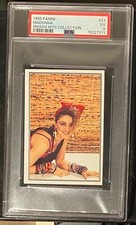 1985 Panini Smash Hits Collection #21 Madonna Rookie Card RC PSA 3 VG !