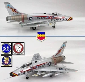 Hobby Master 1/72 HA2103 F-100D Super Sabre USAF 20th TFW, "Triple Zilch" - Foto 1 di 22