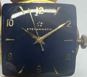 Eternamatic cal 1248T funzionante vendo come parte di ricambio con quadrante riverniciato - Foto 1 di 8