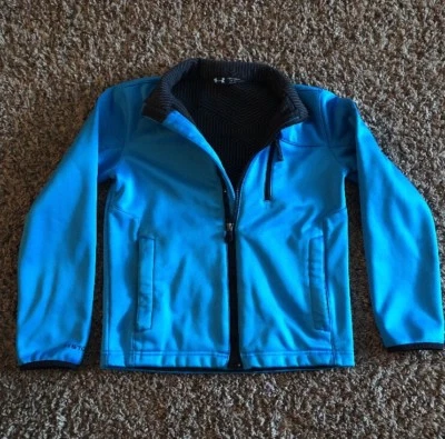 Chaqueta Under Armour ColdGear Infrarrojo TEAL Azul Verde Juvenil Mediana M Foto 1 de 4