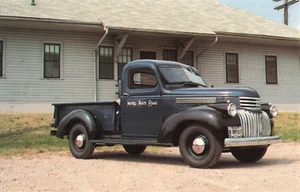 AK Nickel Plate Road Truck 1966 Chevy Lake Erie RR Dock Office V85 - Bild 1 von 2