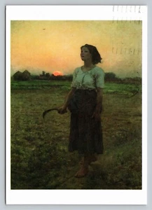 Song of the Lark 1884, Jules Breton Art Institute Chicago Il VTG c1985 Postcard - Picture 1 of 4