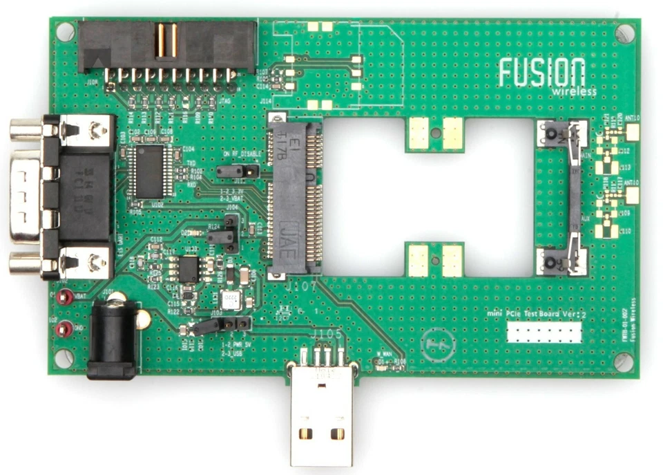 EVK-D10-C10 Mini PCI express to USB adaptor board cellular modem module - Image 1 of 4