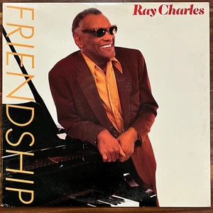 Ray Charles - Friendship - 1984 w/Cash, Haggard, Nelson, & more FC 39415 EX/EX - Picture 1 of 14