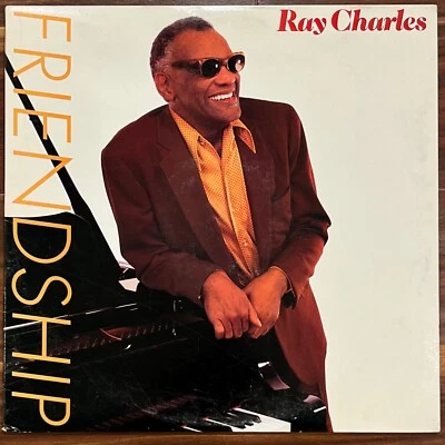 Ray Charles - Friendship - 1984 w/Cash, Haggard, Nelson, & more  FC 39415 EX/EX - Image 1 of 4