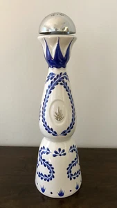 Bottiglia di tequila Clase Azul Reposado 750 ml vuota e campana! (Video) - Foto 1 di 8