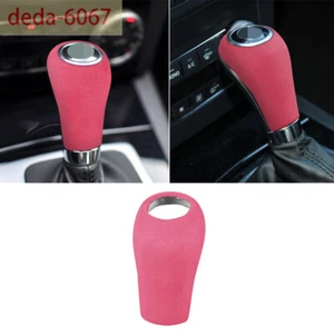 Suede Blue Gear Shift Knob Trim For Benz C E G A Class GLK GLS W204 W212 2007-13 - Bild 1 von 10