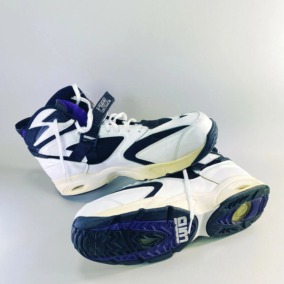 Vintage Rare '90s Deadstock Suns Kevin Johnson Converse Cons React US 18 Tag - Image 1 of 4