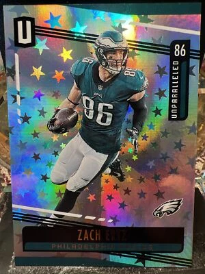 2019 Panini Unparalleled Astral #104 Zach Ertz /200 Philadelphia Eagles - Image 1 of 2