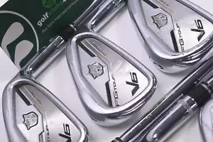 Wilson FG Tour V6 Irons / 3-9i / TX-Flex Project X Rifle Shafts - Picture 1 of 7