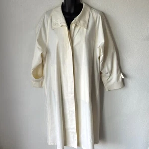 London Fog Cream Coat - Picture 1 of 7