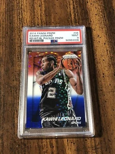 2014 Panini Prizm #46 Kawhi Leonard RWB PSA 9 Mint J - Picture 1 of 1