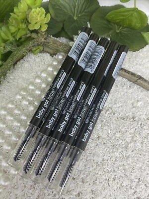 essence 5 x baby got brow! eyebrow pencil waterproof 30 dark brunette 5 x 0,25g  - Bild 1 von 4