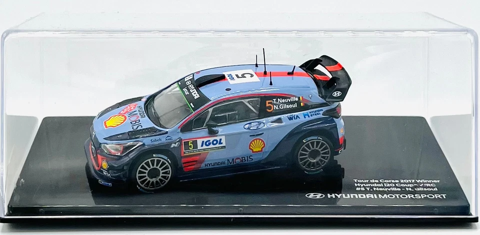 EBOND Hyundai i20 coupè WRC #5 T.Neuville N.Gilsoul - Tour de Corse 2017 - 0499 - Immagine 1 di 1