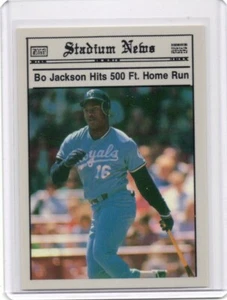 Bo Jackson 1990 Stadium News Limited Edition (unlicensed) NNO - Picture 1 of 2