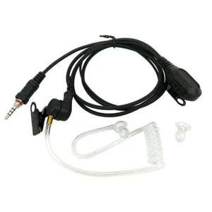 Covert Air Acoustic Tube Earpiece Headset Mic For Yaesu Vertex VX-6R VX6R VX7R - Picture 1 of 6