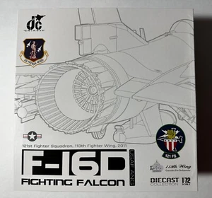LE JC Wings JCW72F16016 1/72 F-16D Fighting Falcon 113th FW D.C. ANG w/JC Stand - Picture 1 of 12