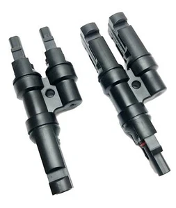 PAR DE CONECTORES DIVISORES DE CABLE SOLAR VICTRON ENERGY 1 X M-2F / 1XF-2M - Imagen 1 de 3
