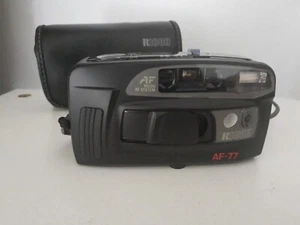 RICOH AF-77 Date Point & Shoot Film Camera, 35mm + Case - Picture 1 of 12