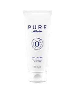 New Gillette Pure Soothing Shave Cream 170G - Picture 1 of 2