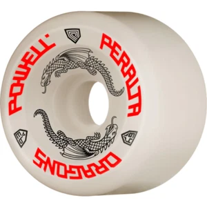Ruedas de monopatín Powell Peralta Dragon Formula G-Bones 64 mm 93A blanco roto - Imagen 1 de 1
