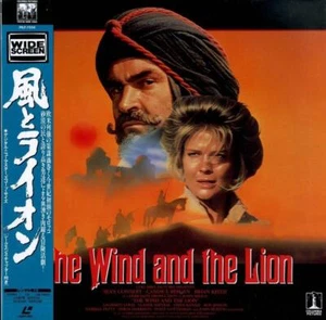 WIND AND THE LION (THE) WS ENG/JAP SUBT NTSC LASERDISC OBI N&S NEUF - Picture 1 of 2