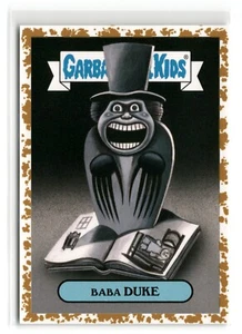 Garbage Pail Kids Baba Duke Blood Splatter Gold 2019 #4a/50 Babadook ¡Raro! GPK - Imagen 1 de 2