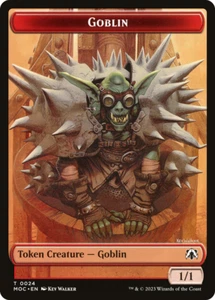 GOBLIN // ELDRAZI TOKEN x4 mtg NM Commander March of the Machine doppelseitig - Bild 1 von 2