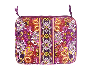 NEU Vera Bradley Paisley Tablet-Hülle lila/pink Reißverschluss neu ohne Etikett - Bild 1 von 8