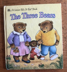 A Golden Tell-A-Tale Book: The Three Bears by Rita Balducci 1991 Vintage HC - Picture 1 of 9