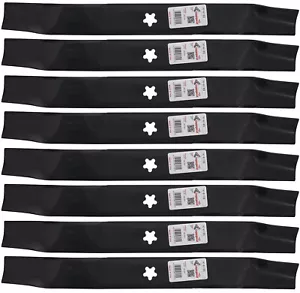 8 Rotary® 6189 Mower Blades for AYP Craftsman Husqvarna Poulan 138498 42" Deck - Picture 1 of 6