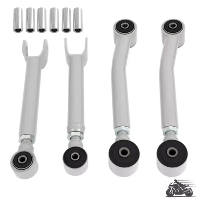4pcs Adjustable Front Control Arms Set 0-8" Lift For Jeep Wrangler TJ 1997-2006 - Image 1 of 4