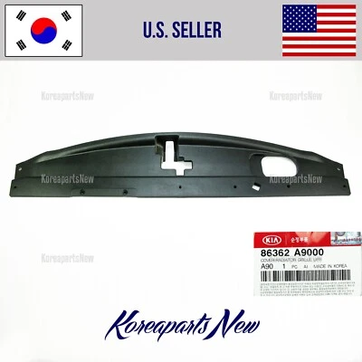 FRONT Upper Grille Closing Plate Cover 86362A9000 ⭐GENUINE⭐ Kia Sedona 2015-2021 - Imagem 1 de 3