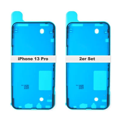 IS-TECK 2x iPhone 13 Pro Rahmen LCD Display Kleber Dichtung Klebefolie Wasserdichtung