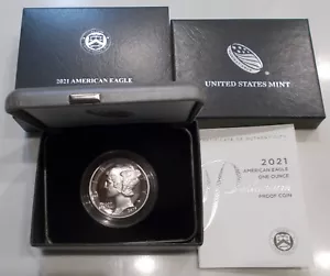 2021 W AMERICAN PALLADIUM EAGLE 1 OZ 0,999 FINE ! BU+++ ÉTAT ! - Photo 1/8