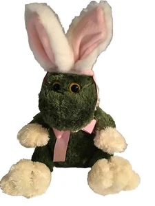 Ostern Plüsch Frosch Hase - Tierabenteuer Stofftier 2010 - Bild 1 von 4